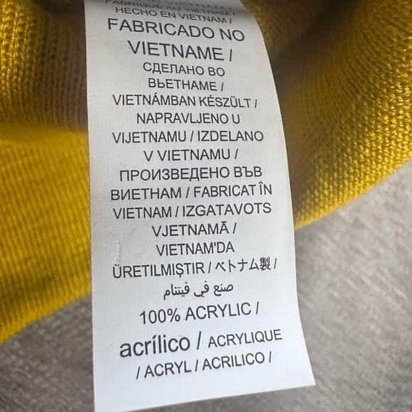 Top of the World West Virginia Mountaineers WVU Knit Beanie Hat Pom Yellow Navy - Picture 9 of 11